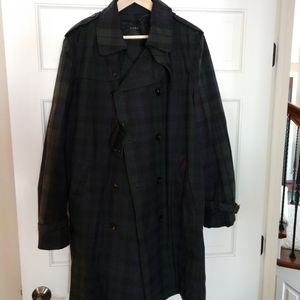 Zara Waxed/oiled canvas rain coat